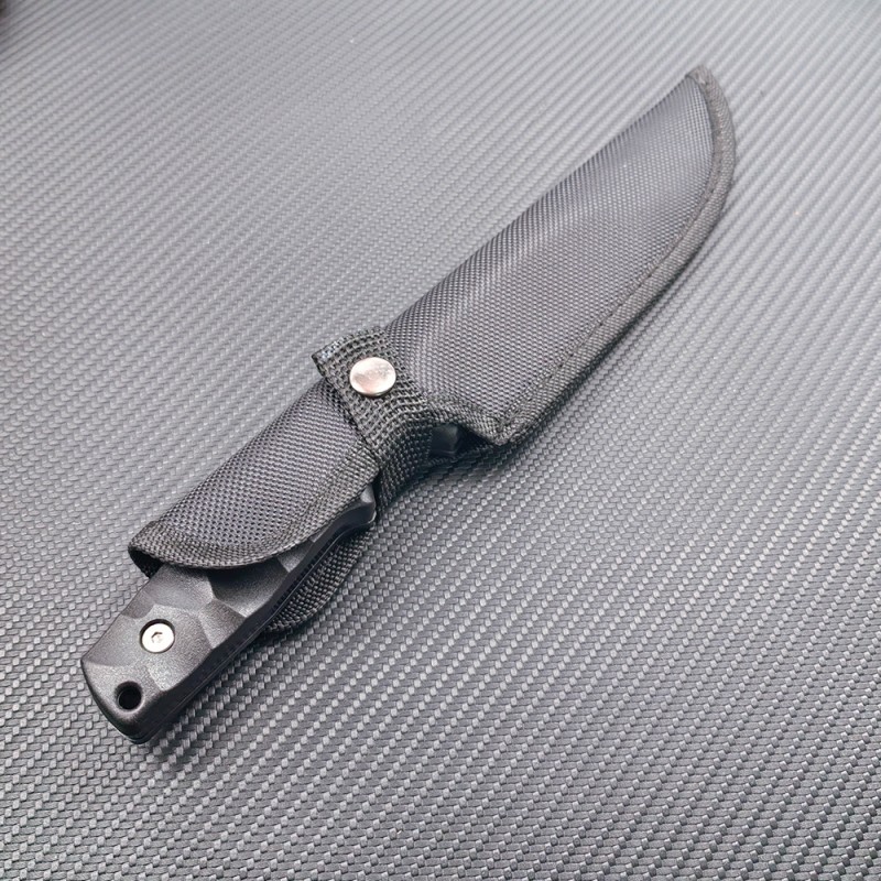 Amazon Outdoor Knife Jungle Hunting Knife Adventure Knife Dragon Bone Integrated Nylon Knife Sheath Kitchen Fruit Knife