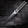 Practice Comb Butterfly Comb Fingers Fashion Play Folding Watch Hand Training Knife Props Training Knife csgo Play Black Comb