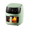 A generation of Silver Crest 8L visual large capacity air fryer intelligent electric fryer European 220V