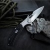 Outdoor Self-Defense Emergency G10 Handle Small Folding Knife Sharp Tactical Split Knife Pocket Portable Fruit Knife Creative