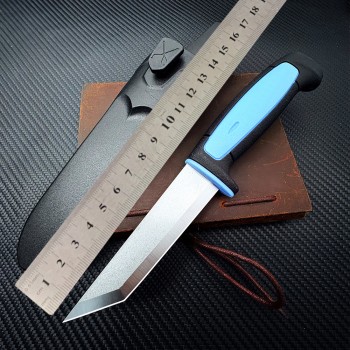Amazon Hot Keel Integrated Lightweight Outdoor Camping Hiking Emergency Survival Knife Barbecue Hand Meat Fruit Knife