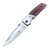 Outdoor knife folding stainless steel fruit knife wooden handle folding knife camping tools outdoor supplies cross-border foreign trade knife