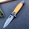 Outdoor Camping Style Convenient Knife, Outdoor Survival Knife, Special Combat Self-Defense Multi-Purpose Stainless Steel Folding Knife, High Hardness Knife