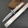 Outdoor survival folding knife 3D printing exquisite gift knife jungle adventure tactical knife multi-function knife a generation of hair