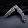 Outdoor survival emergency folding knife creative relief gift knife jungle tactical saber high hardness stainless steel