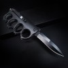 Tiger Finger Folding Knife Portable Ring Buckle Knife Multi-functional Window Breaking Safety Escape Hammer Self-defense Self-defense Weapon
