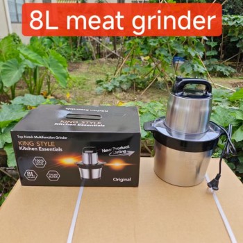 Multifunctional meat cooking shredder mixer 12L meat grinder household electric small Fufu machine