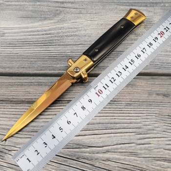Mafia stainless steel knife outdoor household fruit knife self-defense field saber cross-border supply of a generation of hair