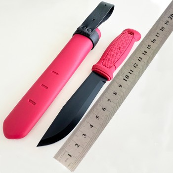 Amazon Hot-selling Keel Integrated Outdoor Camping Hiking Emergency Survival Knife Mora New Household Fruit Knife