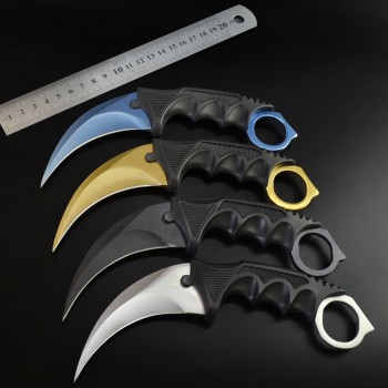 Wholesale claw knife game machete outdoor knife scabbard eagle claw knife stainless steel saber fruit knife foreign trade csgo