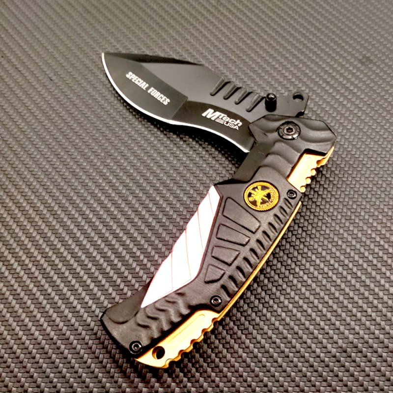 Outdoor Self-Defense Knife, High Hardness Folding Knife, Sharp High Hardness Portable Knife, Multi-Functional Wilderness Survival Knife