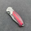 Outdoor Survival Knife, Survival Folding Knife, Stainless Steel Folding Knife, Micarta Self-Defense Knife, Multi-Functional Tactical Knife