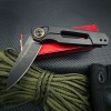 Outdoor Camping Card Show 7550 Mini Folding Knife Multifunctional Pocket Knife High Hardness Sharp Edc Pocket Knife