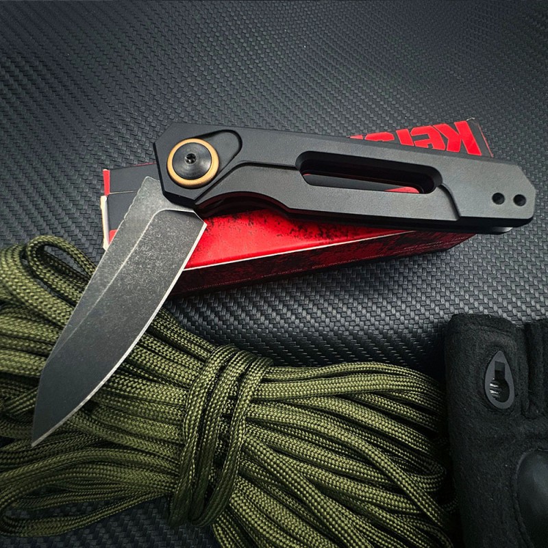 Outdoor Camping Card Show 7550 Mini Folding Knife Multifunctional Pocket Knife High Hardness Sharp Edc Pocket Knife