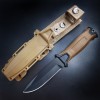 BG Survival Knife High Hardness Infantry Tactical Knife Outdoor Camping Straight Knife Self-Defense Amazon Sabre Knife