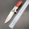 Braunning Outdoor Knife Folding Knife Field High Hardness Knife Tactical Military Knife Da51 Stainless Steel Fruit Knife