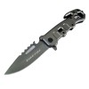 Outdoor Aluminum Handle Foldableing Knife Portable Camouflage Anti-Wolf Knife Outdoor Survival Self-Defense Sharp Stainless Steel Foldableing Knife