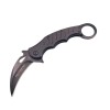 Outdoor Cool Claw Knife Portable Car Window-Breaking Escape Tool Knife Ring Fox Folding Knife Folding Claw Knife