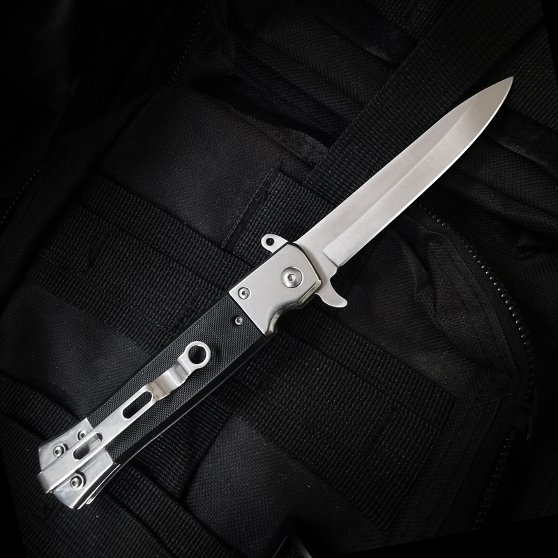 Outdoor knife self-defense knife SOG folding knife stall foreign trade knife survival saber mini folding knife fruit knife