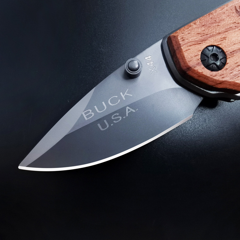 Mini Outdoor Folding Knife Hand-held Meat Knife Sharp Portable Fruit Knife Camping Defense Knife X44