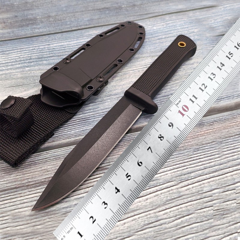 Factory direct outdoor keel integrated field mountaineering sharp straight knife fishing carry-on tool adventure emergency