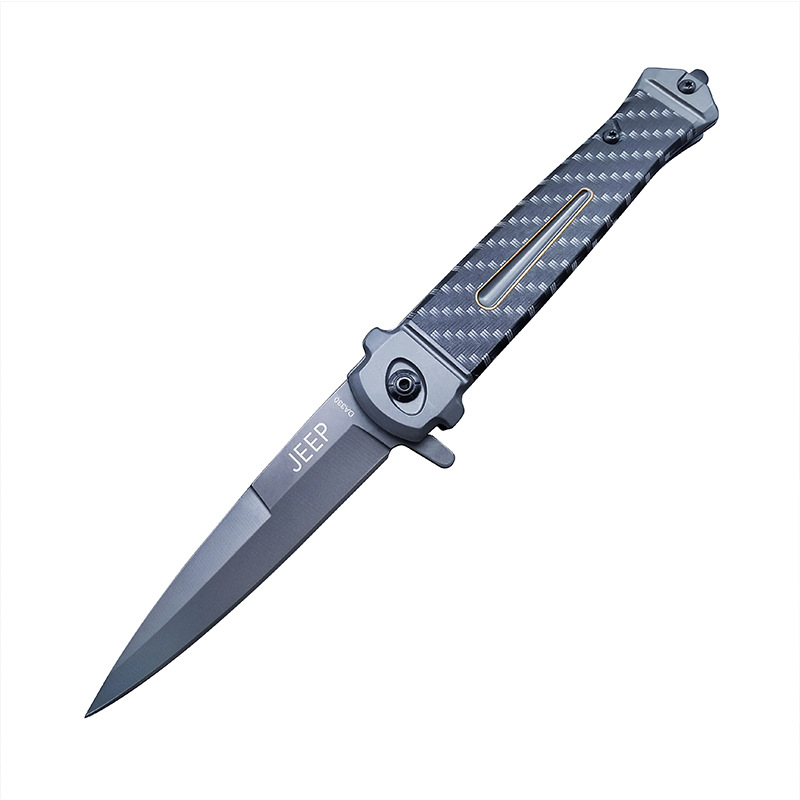 Swordfish Outdoor Folding Knife Camping Special Defense Pocket Knife Portable Broken Window Climbing Knife Creative Fruit Knife