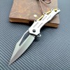 Outdoor Self-Defense Knife, High Hardness, Car-Mounted Express Delivery Tool, Knife Back Clip, Portable Stainless Steel Knife, Pocket Lightweight Knife