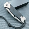 Outdoor self-defense knife tactical G10 handle knife mini fruit knife FA77 split saber car pocket knife