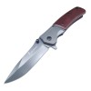 Factory foreign trade direct outdoor camping self-defense stainless steel knife high hardness sharp chicken wing wooden handle tactical knife