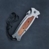 Factory direct sales knife stainless steel field high hardness titanium steel knife foreign trade export fruit knife folding knife self-defense