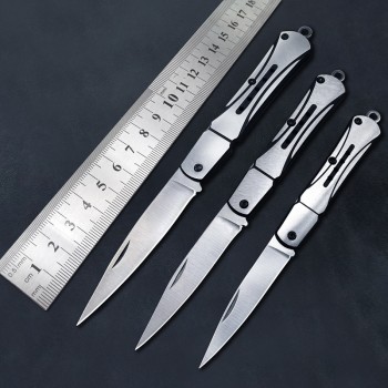 Mini Fruit Knife Household EDC Portable Knife Stainless Steel Outdoor Household Pocket Folding Knife Pocket Dispel Express Knife