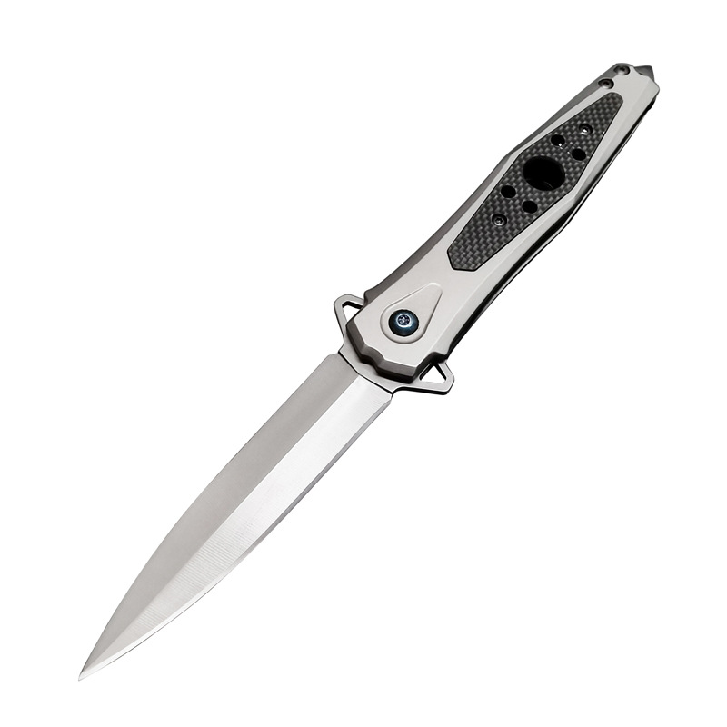 Swordfish self-defense knife outdoor folding knife high hardness G10 handle portable fruit knife mini portable knife