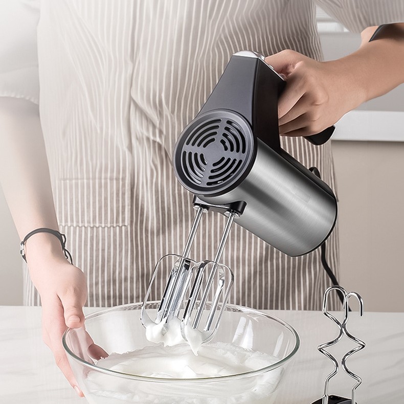 Egg beater baking egg wholesale multifunctional handheld batter 5-speed cross-border electric egg beater household high-power