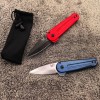 Cross-Border Aluminum Alloy Folding Knife Pocket Knife Outdoor Adventure Portable Emergency Knife Fruit Knife Gift Knife
