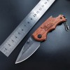 Mini Outdoor Folding Knife Hand-held Meat Knife Sharp Portable Fruit Knife Camping Defense Knife X44