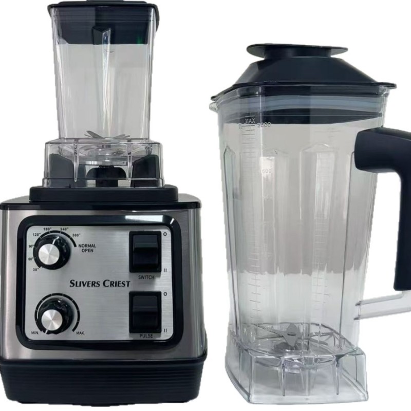 Silver Crest8500W Blender 2.5L Two-In-One Stainless Steel Wall Breaking Machine Household Soy Milk Grinder