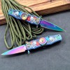 Creative Fingertip Gyro Spinning Cool Folding Knife Edc Multi-Functional Folding Knife Outdoor Camping Survival Pocket Knife