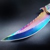 Exquisite fruit knife Jinlong knife creative folding knife camping outdoor knife collection cold weapon relief knife wholesale