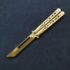 Unbladed Samurai Butterfly Practice Knife CSGO Game Toy All-Steel Hand-Playing Training Novice Comb Practice Artifact