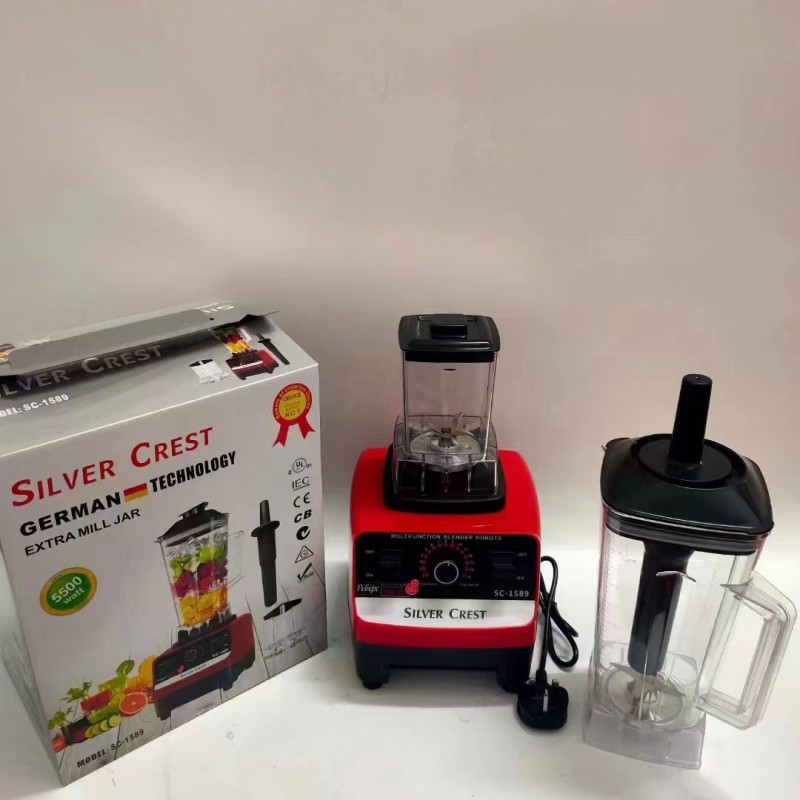 Blender mixer crushed ice 9525 motor 5500 W double cup wall breaking machine auxiliary food grinding
