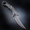 Exquisite fruit knife Jinlong knife creative folding knife camping outdoor knife collection cold weapon relief knife wholesale