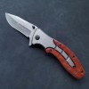 Browning stainless steel knife outdoor folding fruit knife camping portable knife wooden handle folding knife AliExpress supply