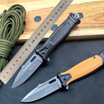 Outdoor Camping Style Convenient Knife, Outdoor Survival Knife, Special Combat Self-Defense Multi-Purpose Stainless Steel Folding Knife, High Hardness Knife