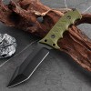 Cross-border Wilderness Survival Defense Small Straight Knife Outdoor Tactical Knife K Sheath Knife Set EDC Knife Camping Sharp High Hardness