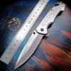 All-steel outdoor knife portable high hardness folding knife camping tools household fruit knife folding knife factory wholesale
