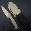 Cross-Border Multifunctional Camping Adventure Outdoor Knife Amazon Portable K-Sheath Dragon Bone Integrated High Hardness Small Straight Knife