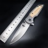 Mini knife self-defense portable fruit knife high hardness camping folding knife cross-border Browning knife folding knife wholesale