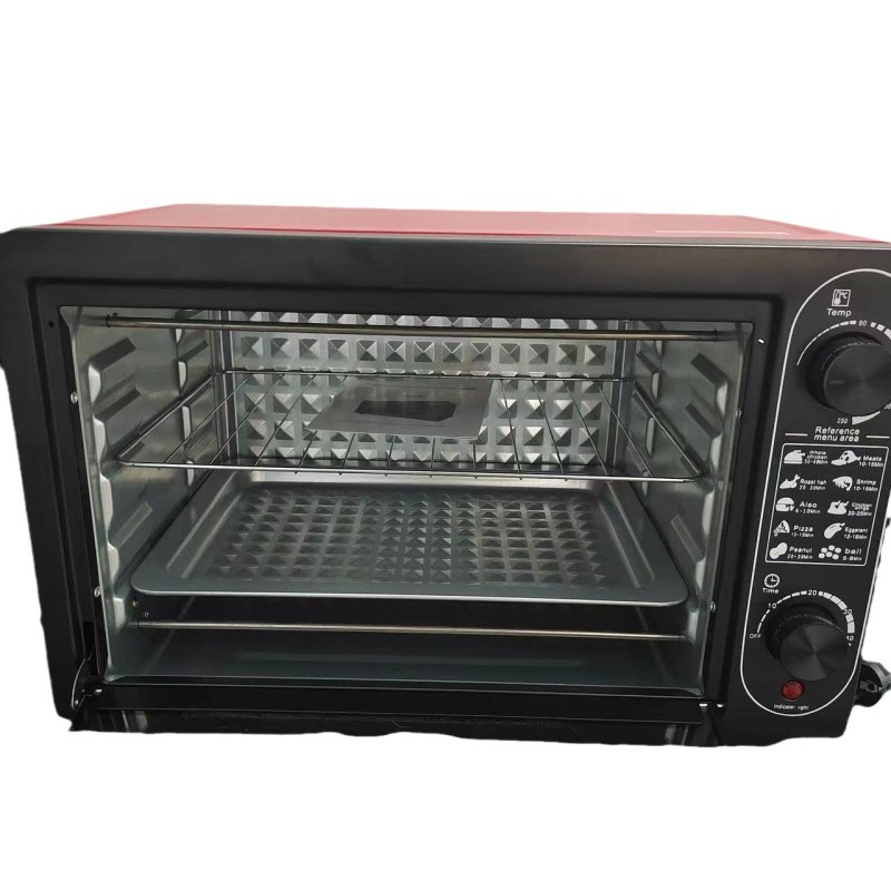 Cross-border 48 L Large Capacity Multi-function Large Oven Household English Version Three Layer Up and Down Heating Baking Wholesale
