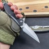 Amazon source outdoor zero error survival knife G10 handle high hardness sharp saber hunting portable folding