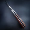 Outdoor knife folding stainless steel fruit knife wooden handle folding knife camping tools outdoor supplies cross-border foreign trade knife